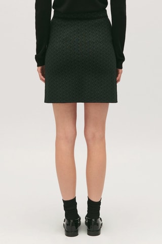 Rechte Rok Hoge Taille - Zwart en Kaki