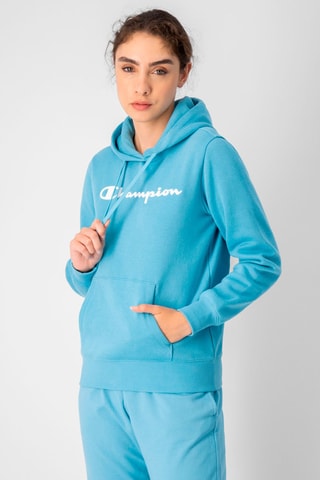 Sweat à capuche - Bleu clair