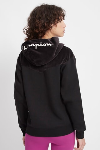 Sweat bi-matière - Noir