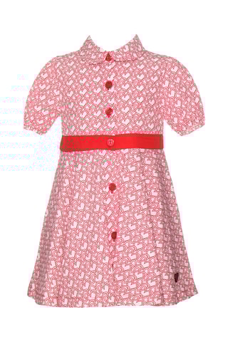 Robe - Blanc et rouge