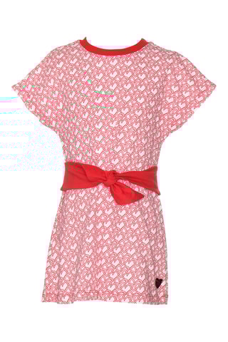 Robe - Blanc et rouge