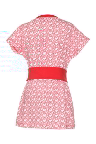 Robe - Blanc et rouge