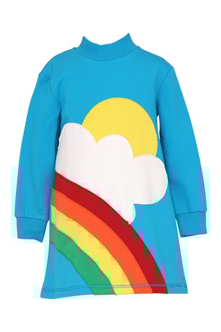 Robe sweat - Bleu clair