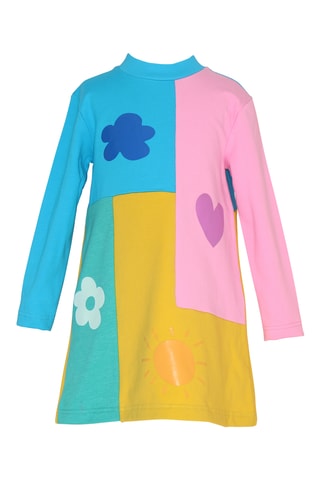 Robe - Rose poudré et ciel