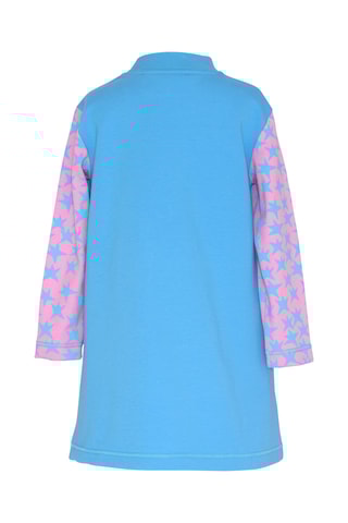 Robe t-shirt - Ciel et rose