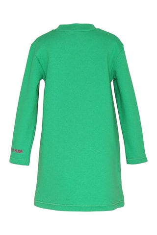 Robe t-shirt - Vert et rose