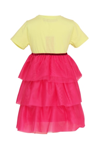 Robe volantée - Rouge