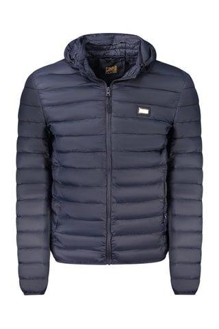 Blusão com capuz - Azul-marinho