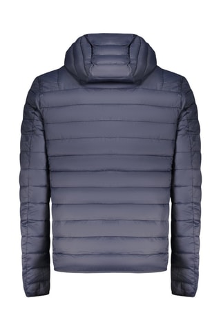 Blusão com capuz - Azul-marinho