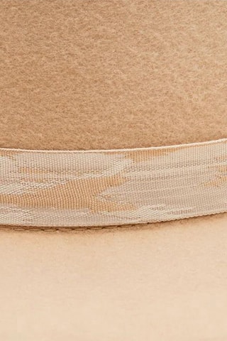 Chapeau fedora en laine - Beige