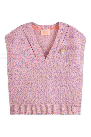 Pull sans manches - Rose