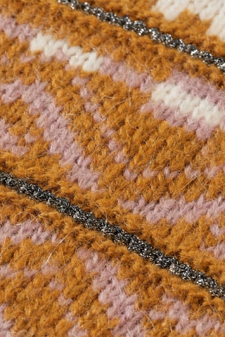 Pull en laine et mohair - Moutarde