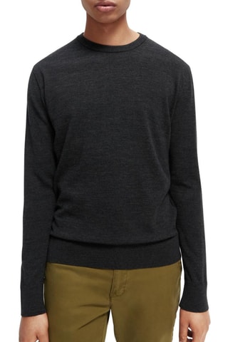 Pull en mérinos - Gris