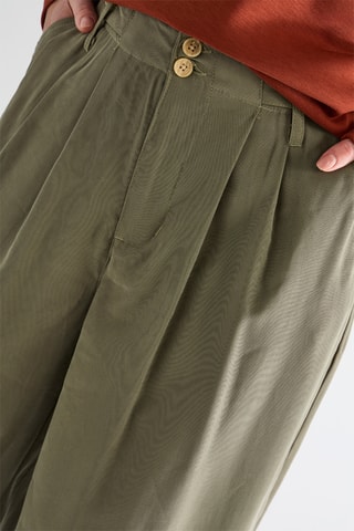 Pantalon wide legs - Kaki