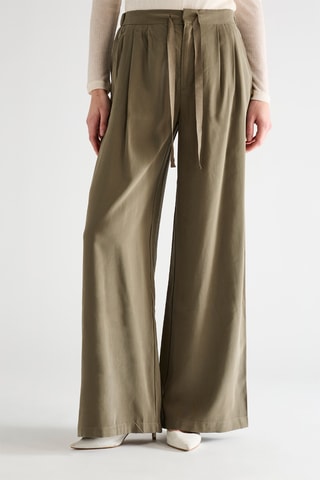 Pantalon wide legs - Kaki