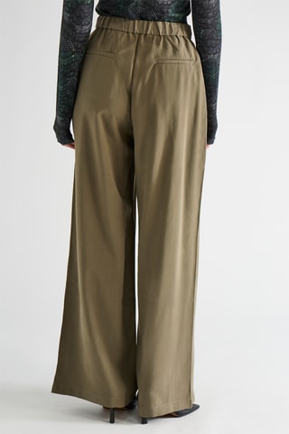 Pantalon wide legs - Kaki