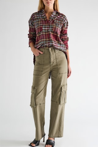 Pantalon cargo - Kaki