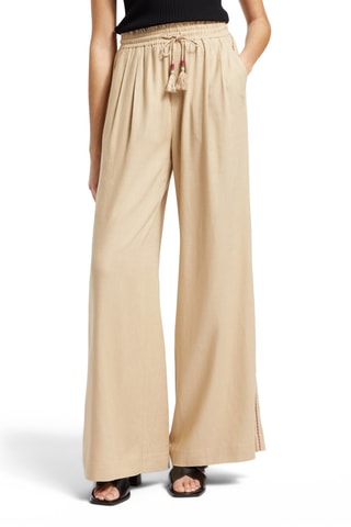 Pantalon relaxed - Beige
