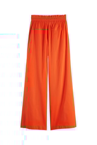 Pantalon taille haute - Orange
