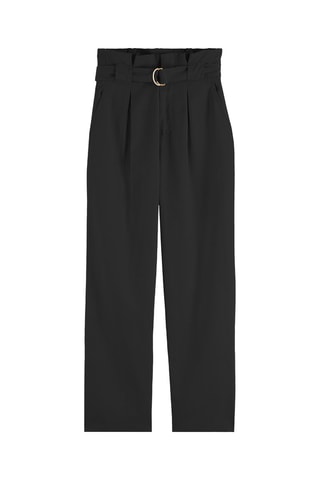 Pantalon taille haute - Noir