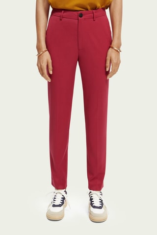 Pantalon slim - Rouge