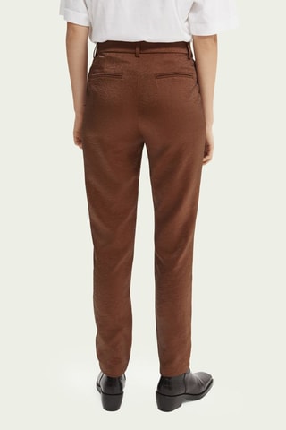 Pantalon slim - Marron