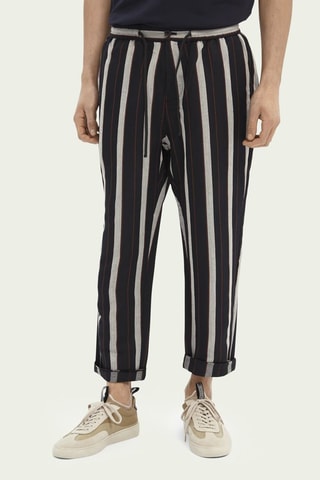 Pantalon en lin - Noir