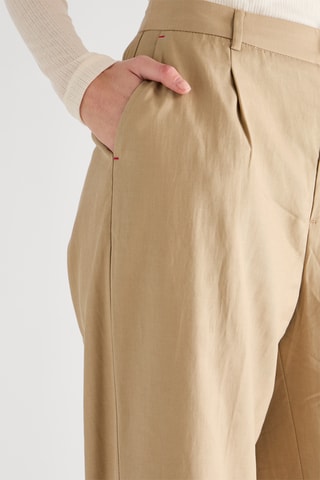 Pantalon wide legs - Beige