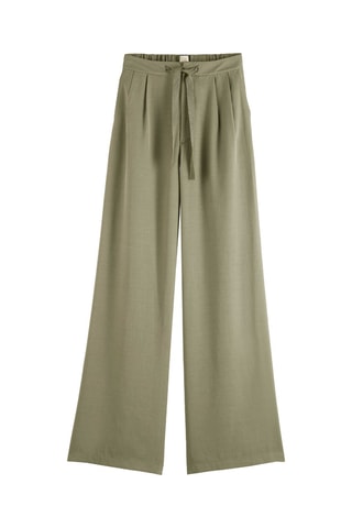 non denim pants army green