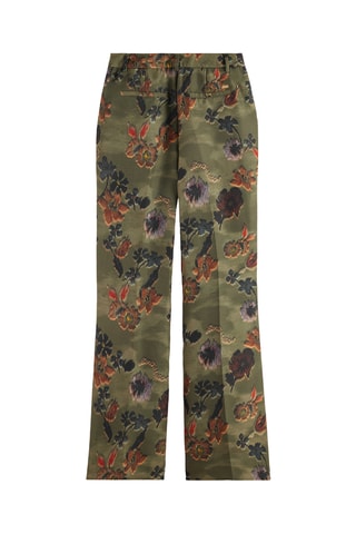 Pantalon flare - Vert