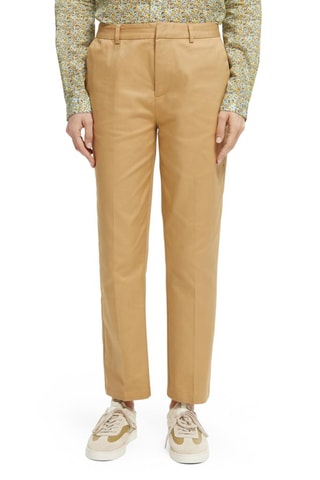 Pantalon en coton biologique - Beige