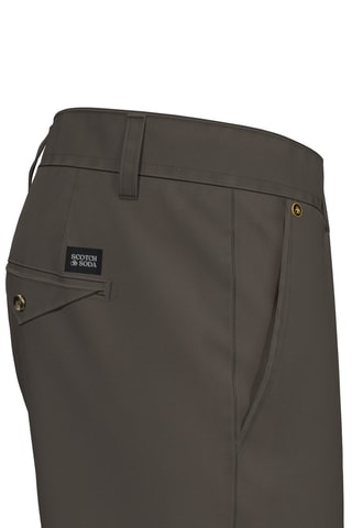Pantalon chino en coton biologique - Marron
