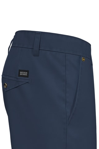 Chino en coton biologique - Bleu marine