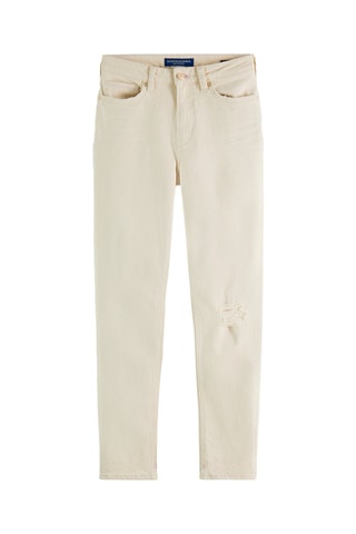 Jean taille haute slim fit - Beige