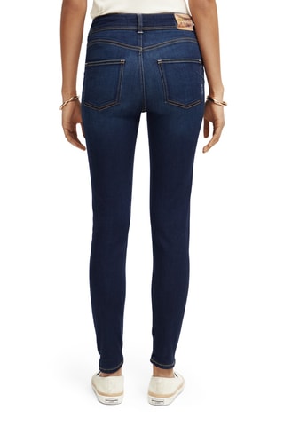 Jean skinny en coton biologique - Indigo