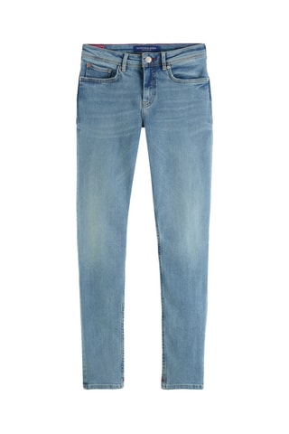 Jean skinny en coton biologique - Bleu clair