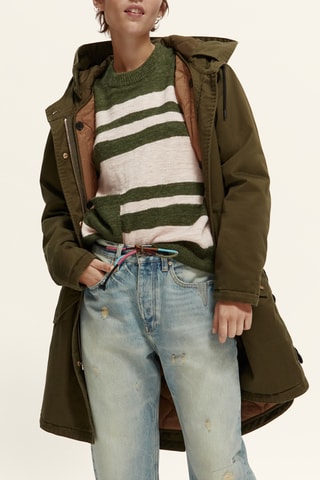 Parka 2-en-1 - Vert foncé