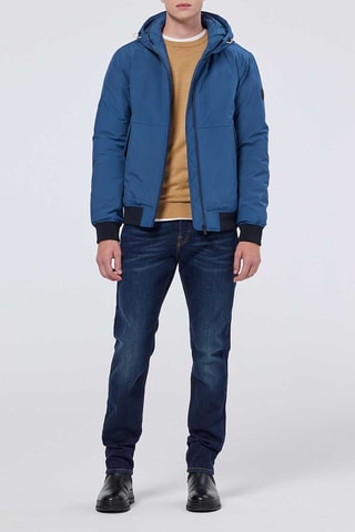 Veste à capuche - Bleu