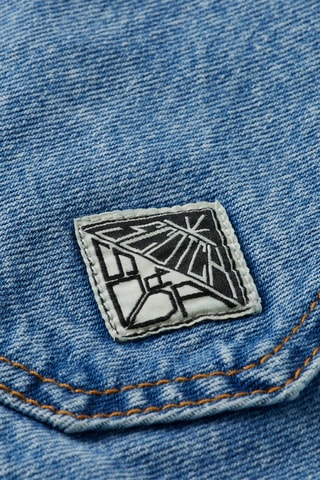 Veste en jean - Bleu