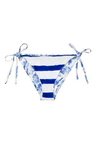 Bas de maillot réversible - Blanc 