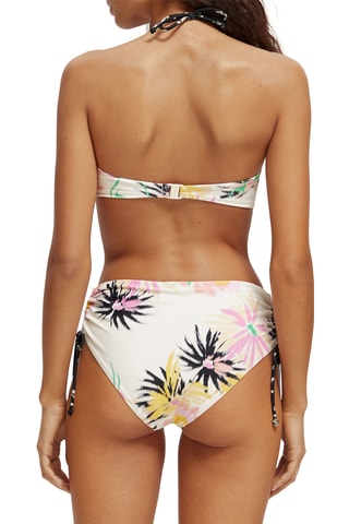 Bas de maillot taille haute - Blanc