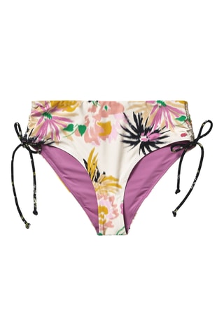 Bas de maillot taille haute - Blanc