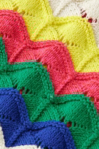 Top - Bleu marine et vert