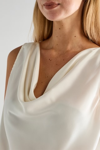 Top sans manches - Blanc cassé