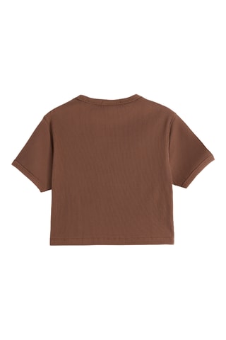 Crop top - Marron
