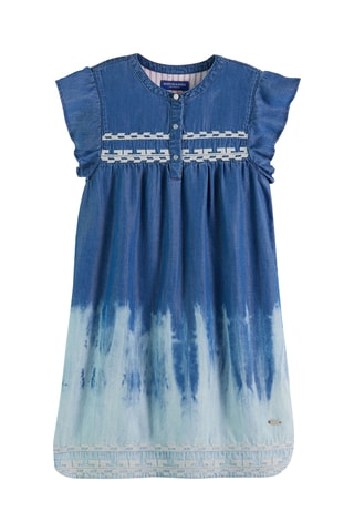 Robe droite en jean - Indigo