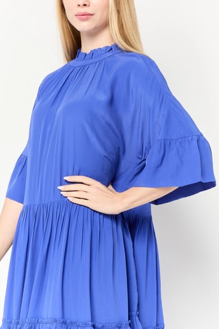 Robe patineuse - Bleu cobalt