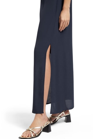 Robe longue - Bleu marine