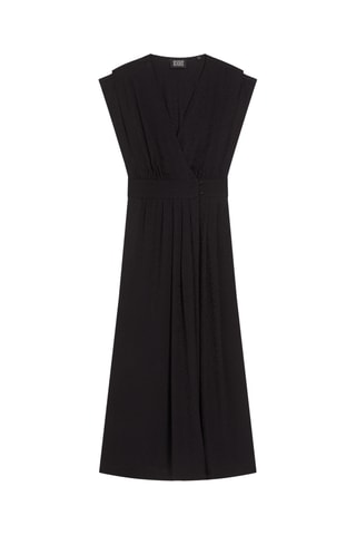 Robe portefeuille - Noir