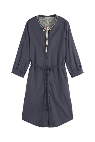 Robe chemise - Gris foncé